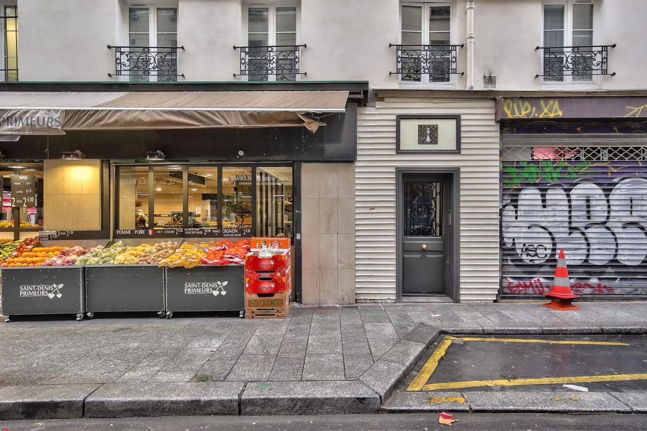 Stylish Mezzanine Studio In The Heart Of Paris 3F Exteriör bild